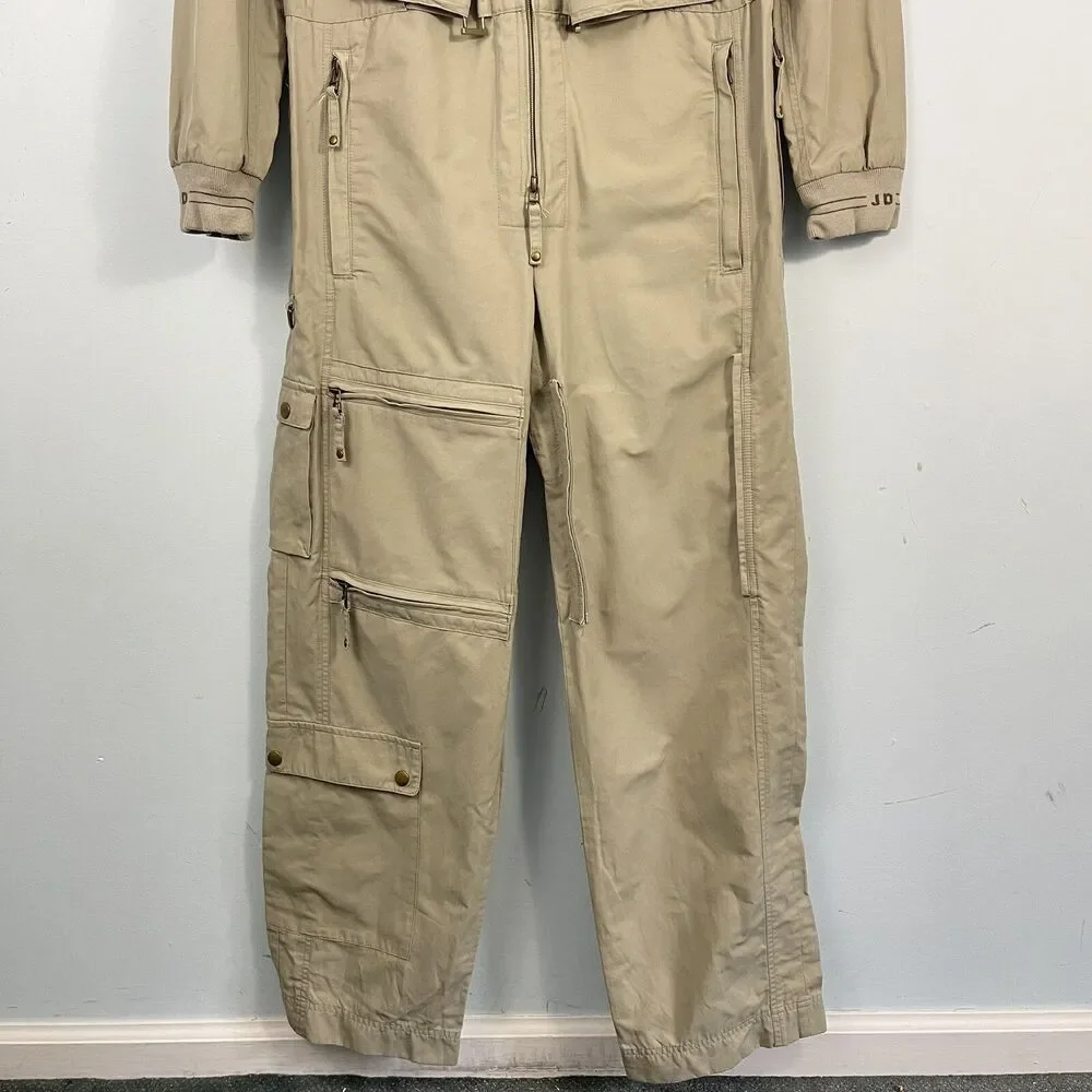 Pro Flight Suits by‎ John Douglas Aviator Khaki Pilots Jumpsuit Pants - Small